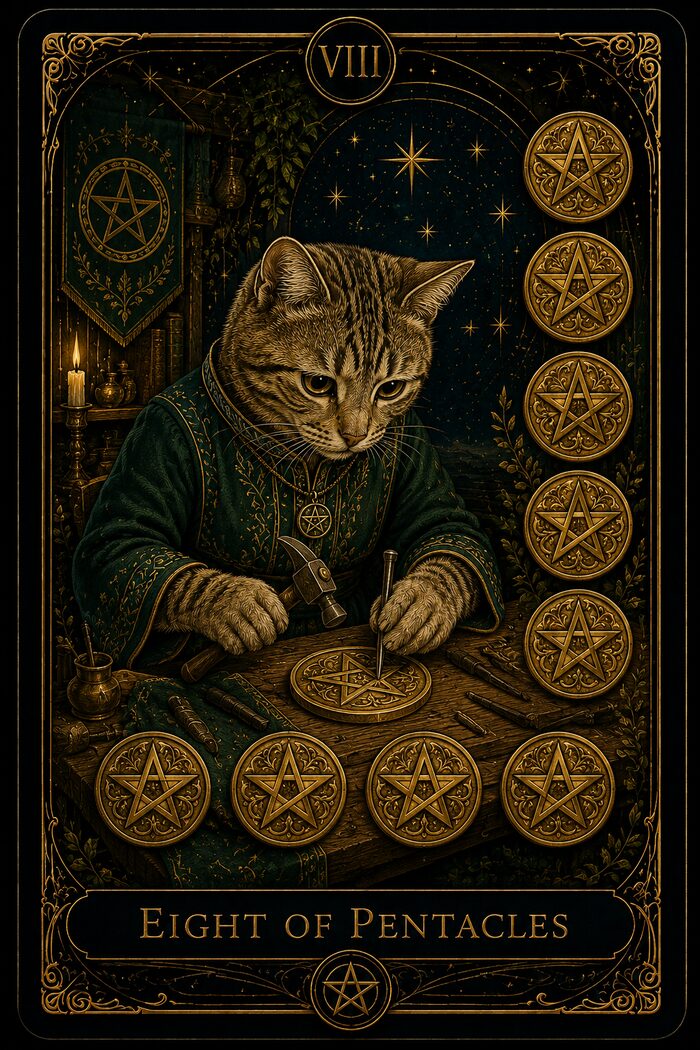 Eight of Pentacles