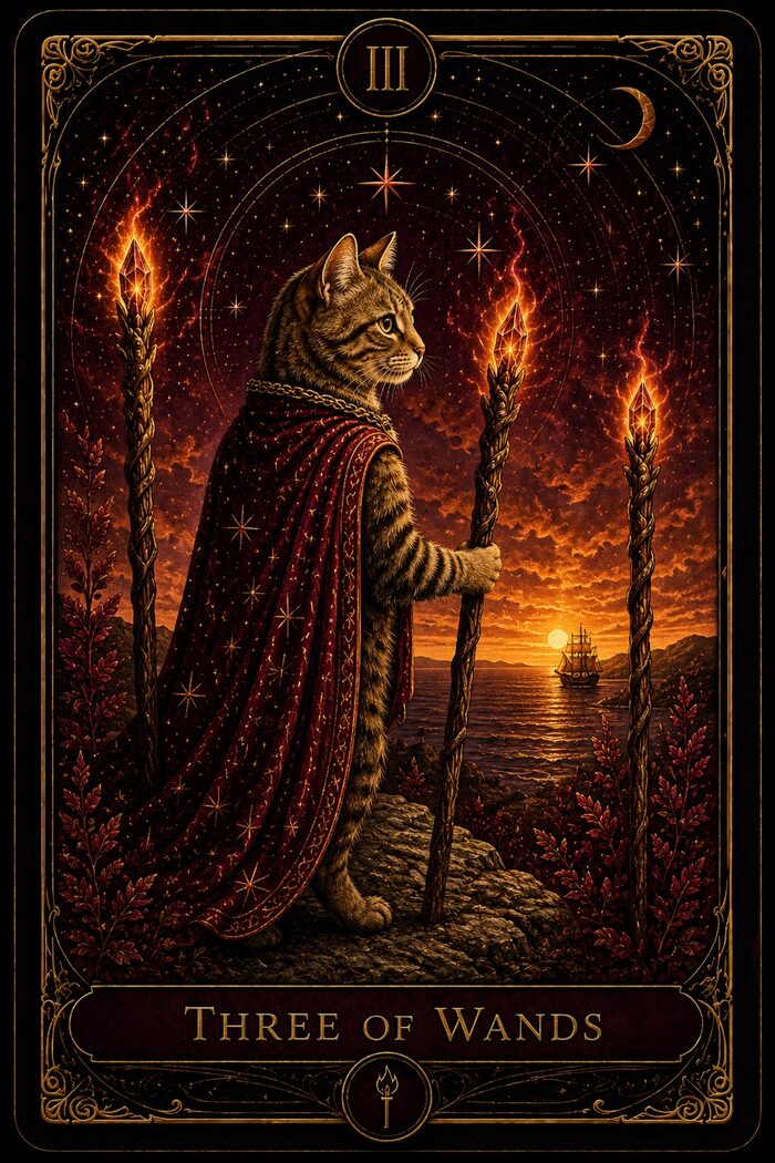Three of Wands