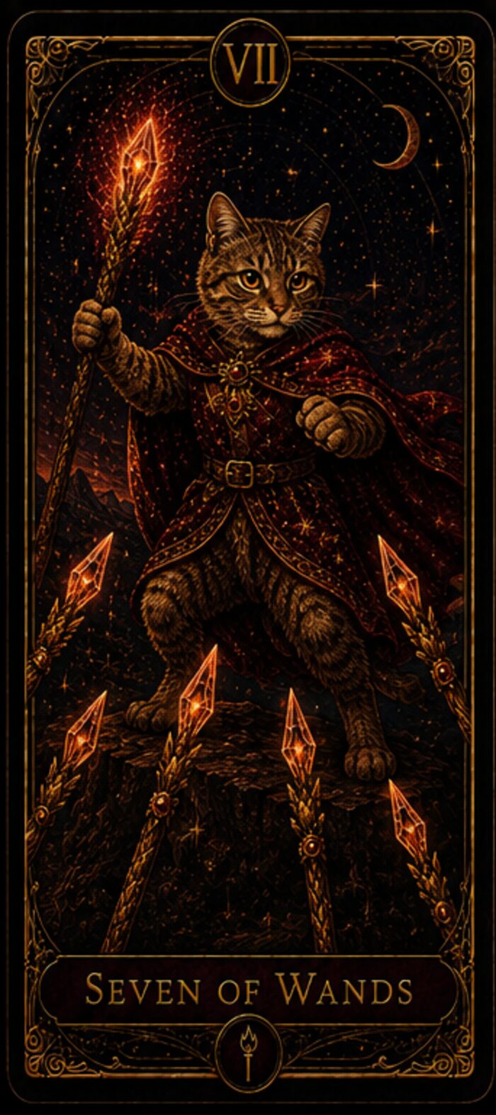 Seven of Wands