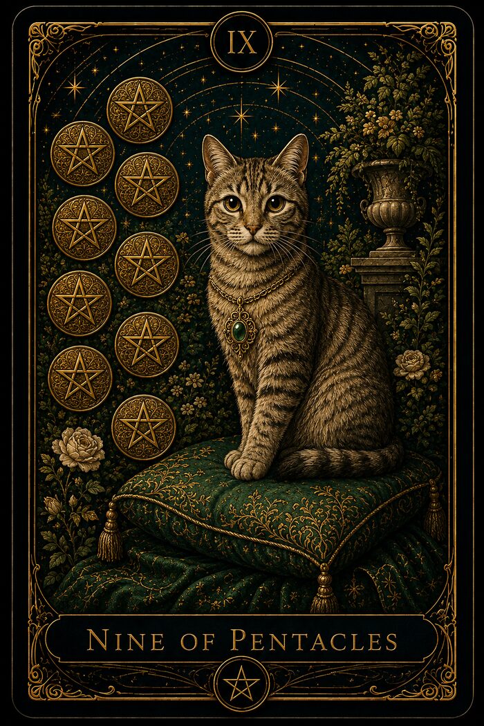 Nine of Pentacles